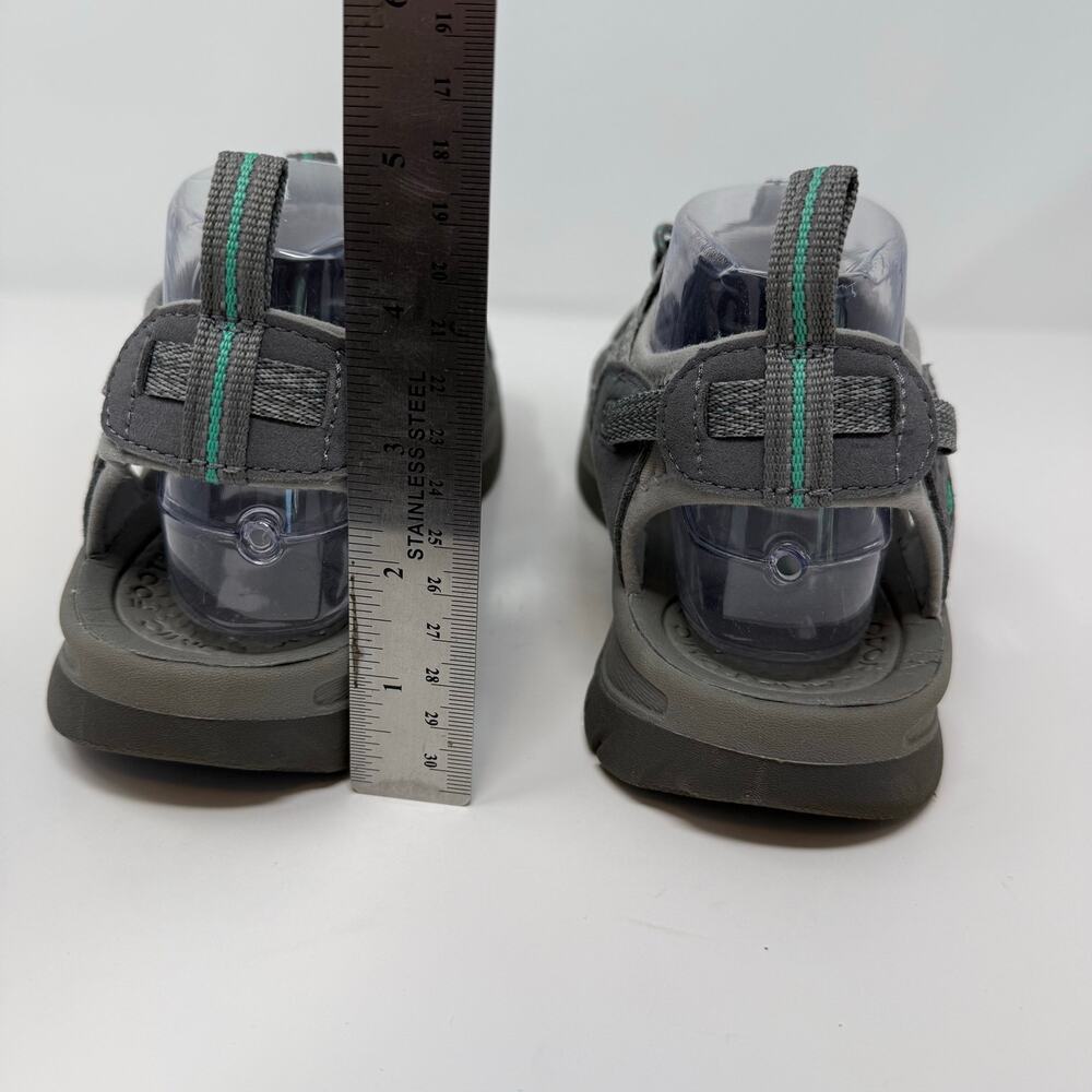 Keen Whisper Hiking Sandals Women's 10 Grey Teal Summer Footwear - Picture 8 of 11